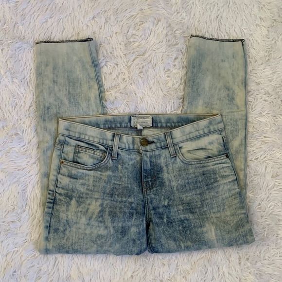 Current/Elliott The Cropped Roller in Easy Rider - Picture 3 of 7